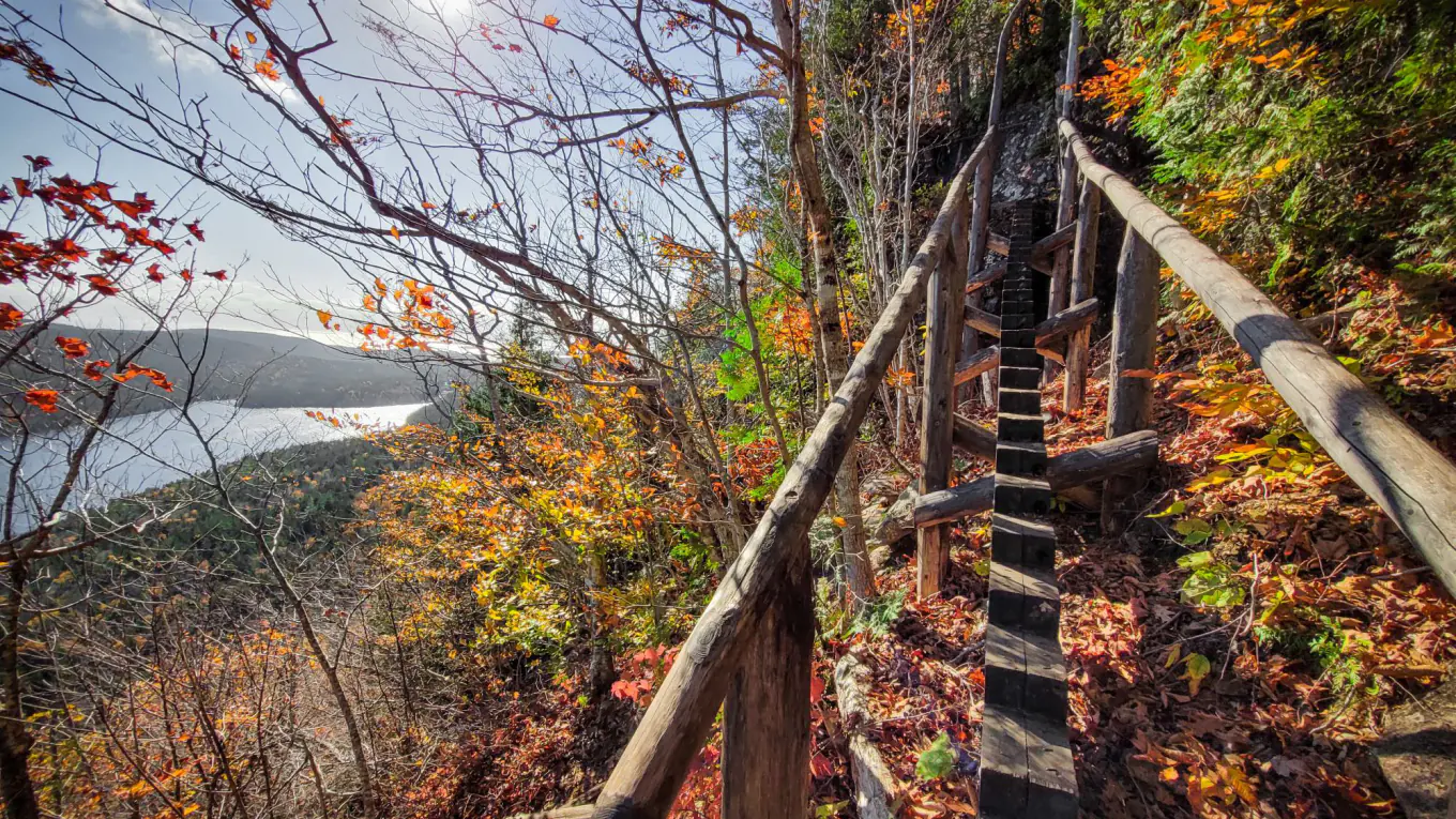 Jordan Cliffs Trail in Acadia National Park