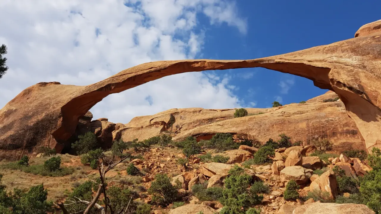 Landscape Arch in Arches National Park