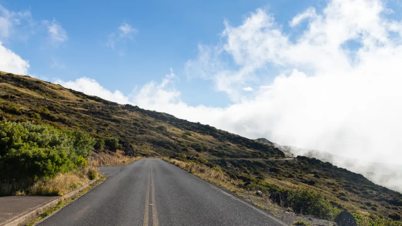Volcanic landscape across Haleakalā National Park