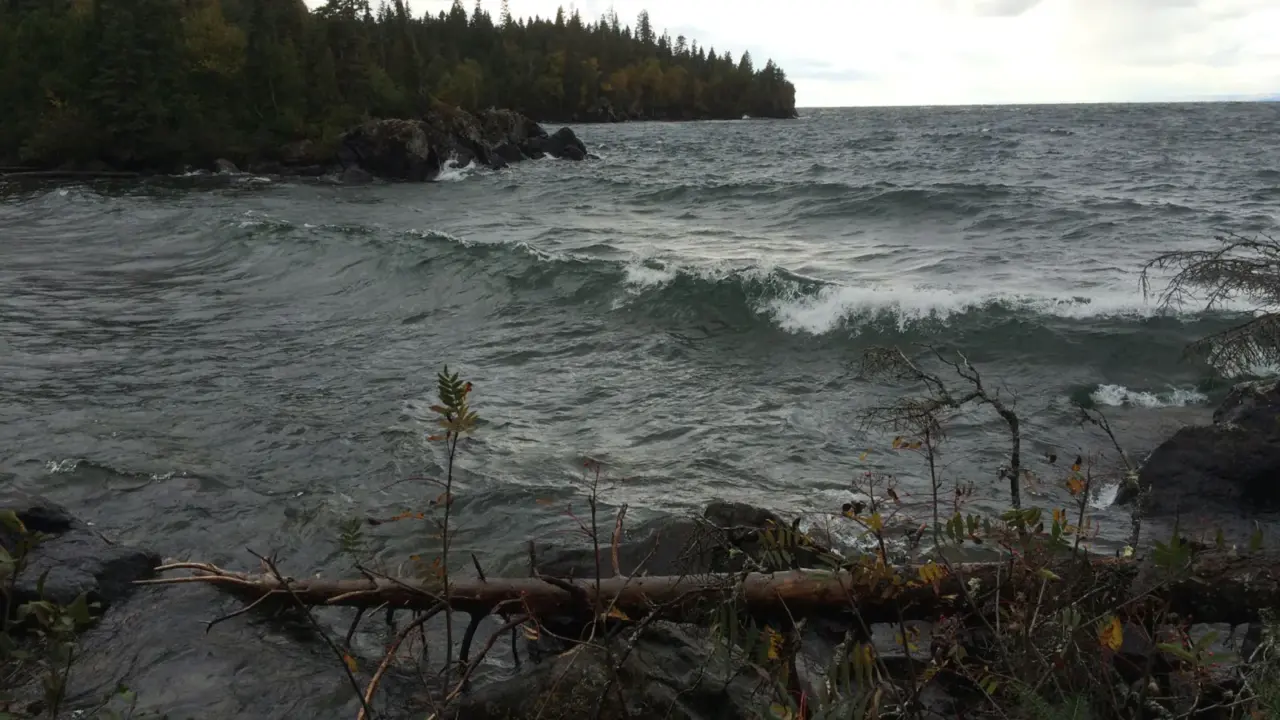 Lake Superior viewed from Isle Royale National Park