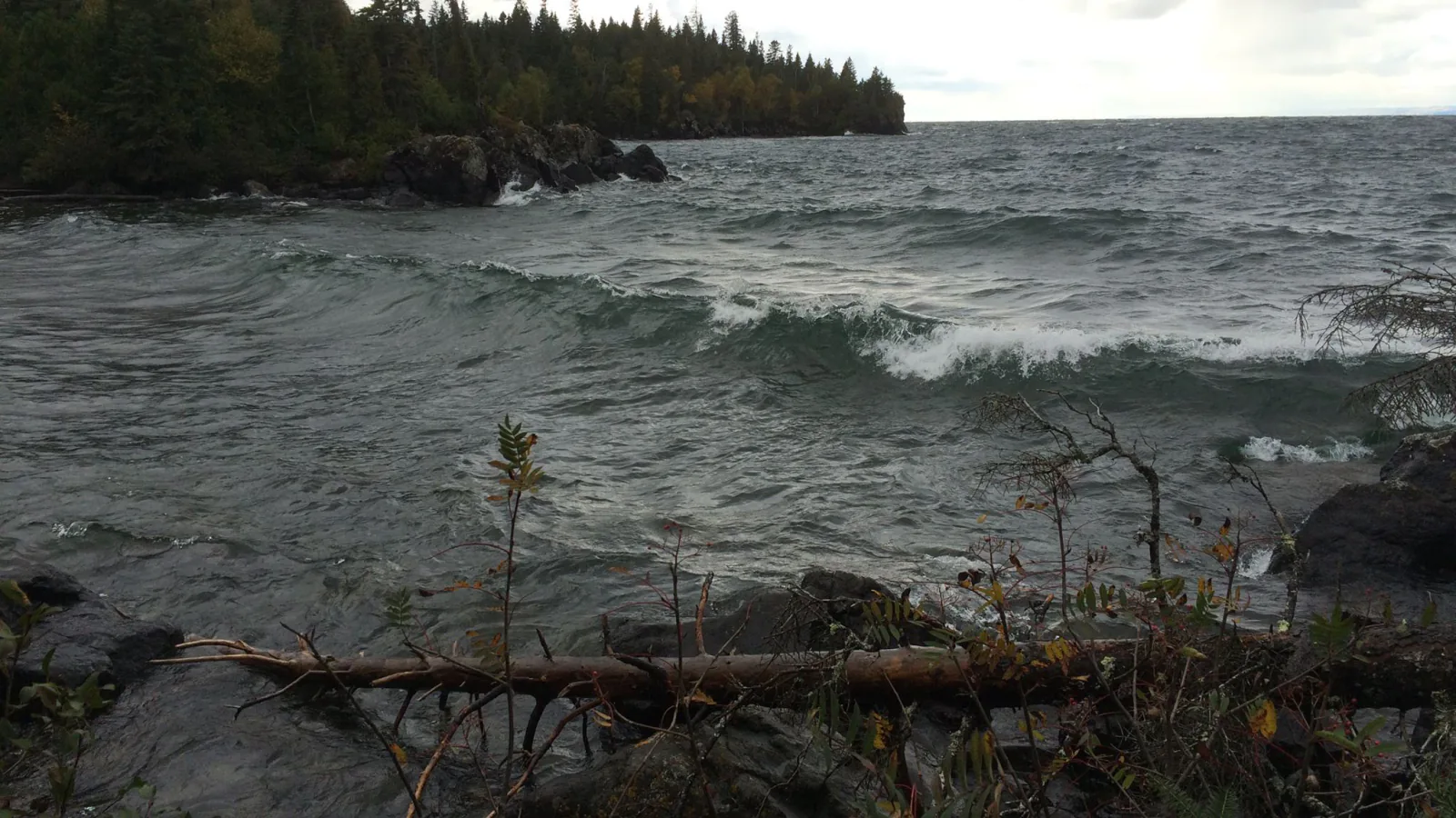 Lake Superior viewed from Isle Royale National Park