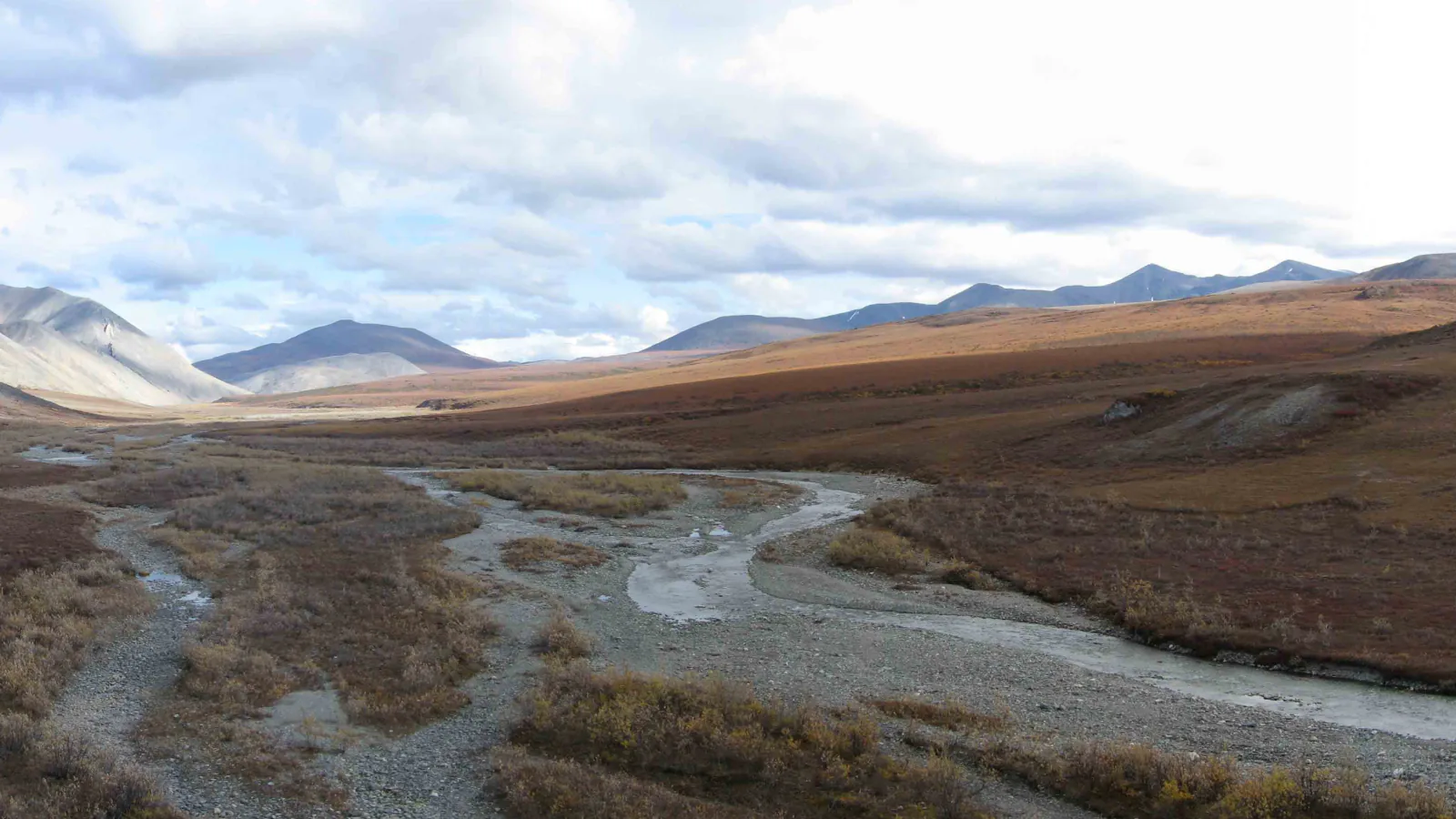 Upper Salmon River headwaters in Kobuk Valley National Park