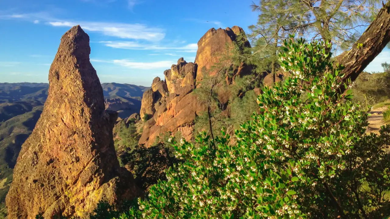 High Peaks rock formations in Pinnacles National Park