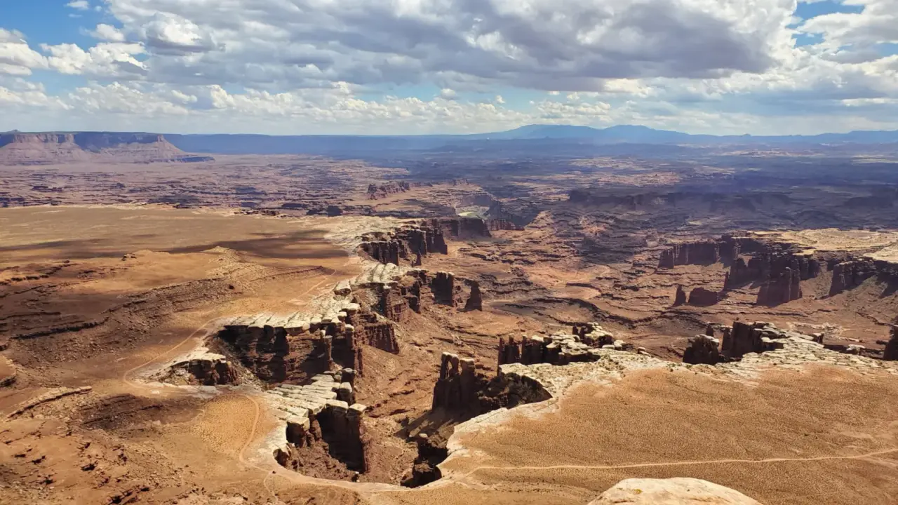 White Rim Overlook in Canyonlands National Park