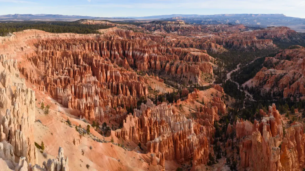 Panorama from Inspiration Point in Bryce Canyon National Park